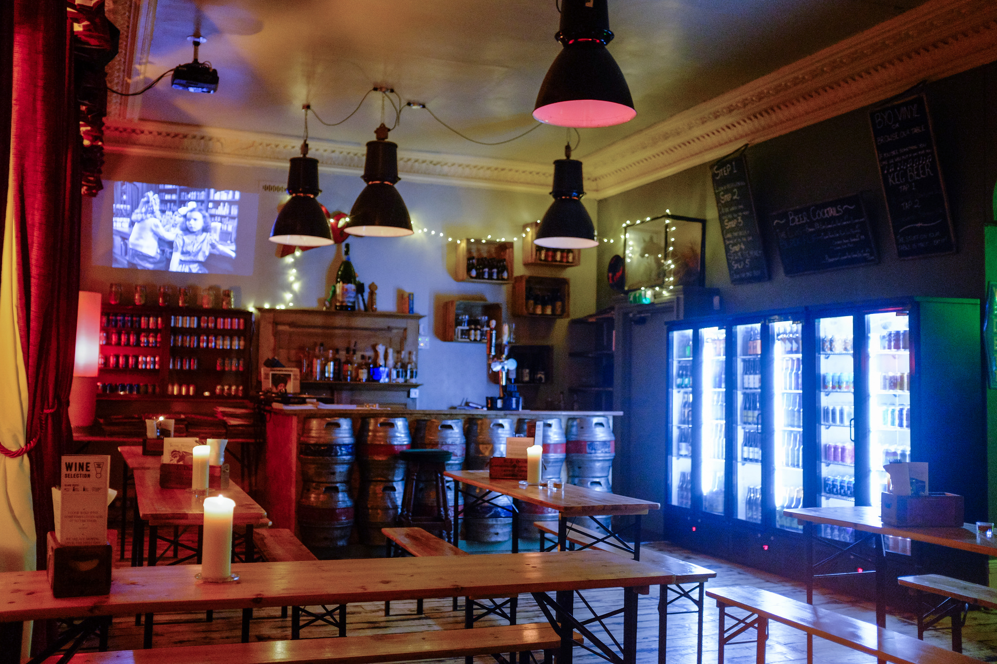 Vibrant Function Room at The Peoples Park Tavern, ideal for networking events and gatherings.