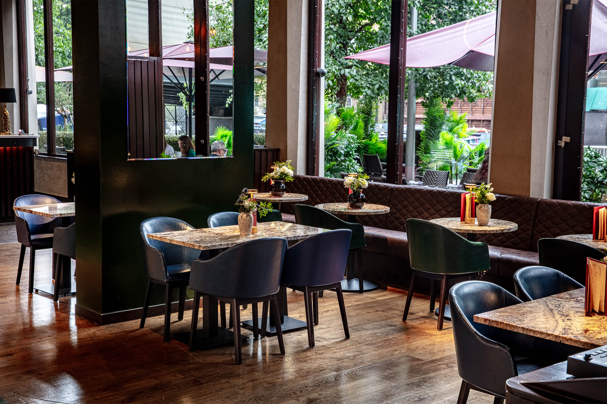 Semi-private bar area at Smith's Bar & Grill, perfect for intimate gatherings and events.