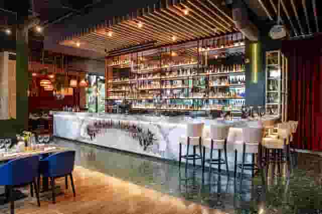 Semi-Private Bar Area