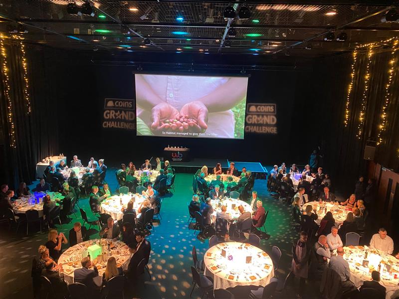 Elegant event space at Studio Theatre, perfect for networking and celebrations.