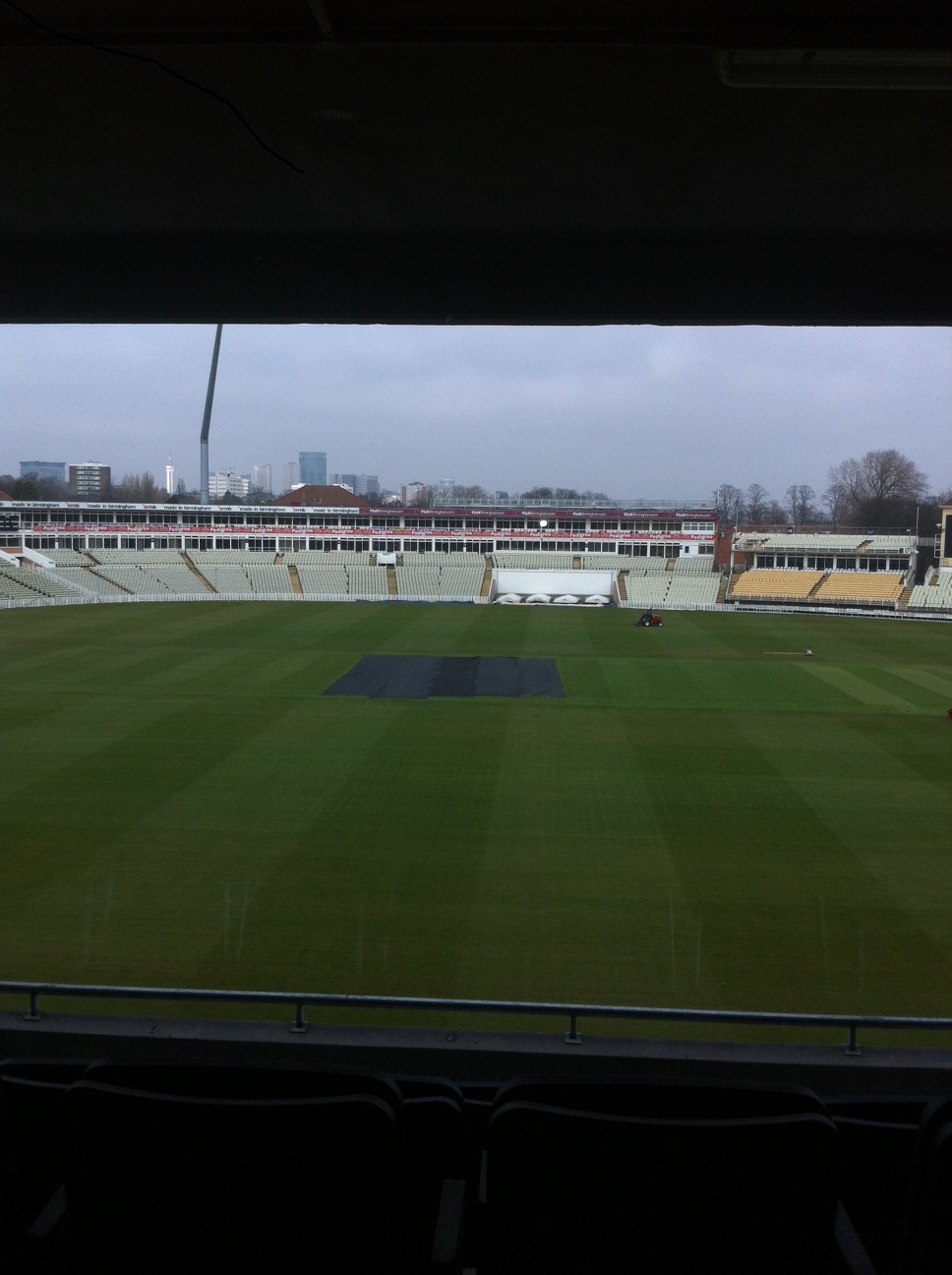 Spacious outdoor venue at Edgbaston Stadium, perfect for events and gatherings.