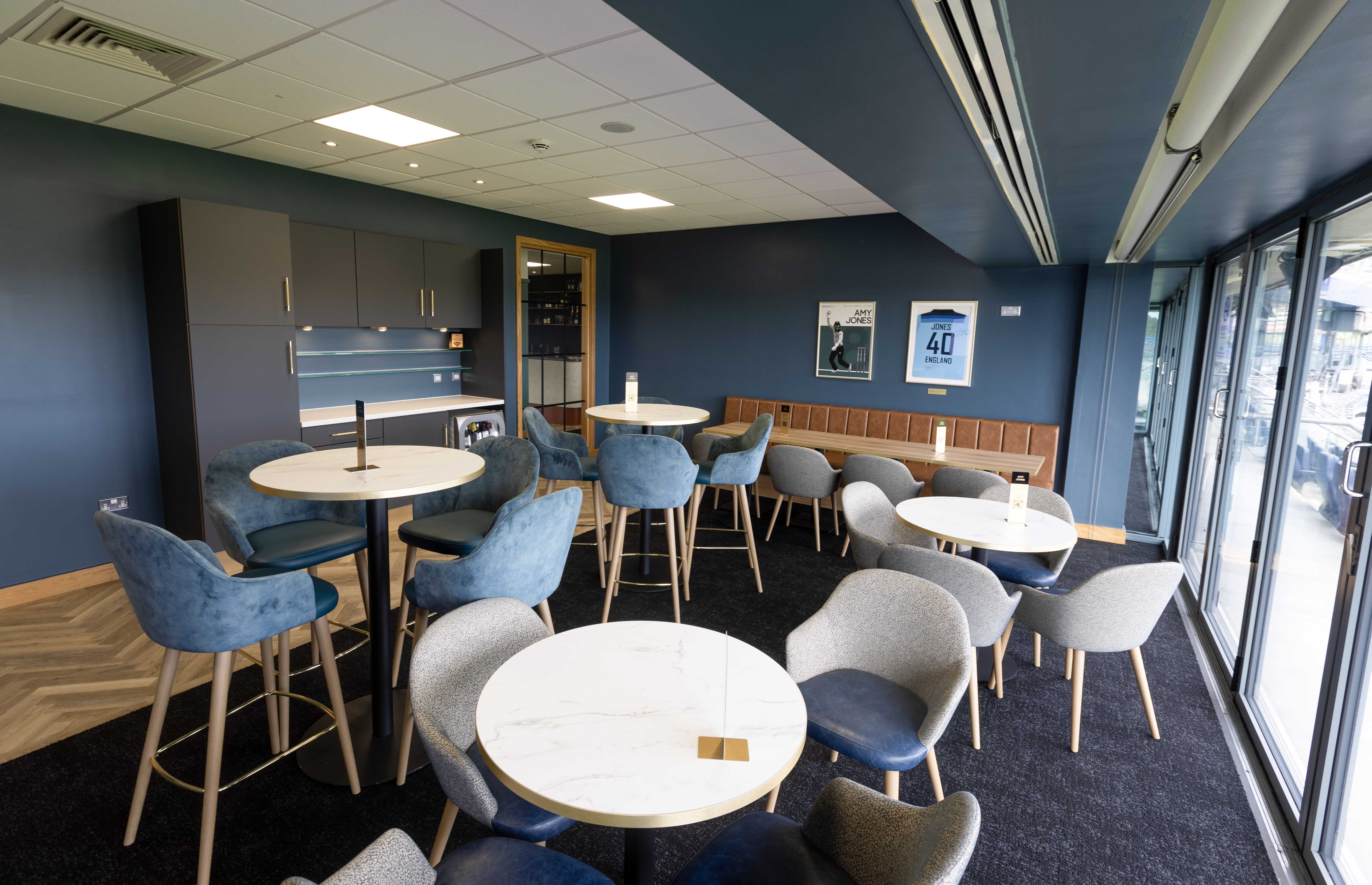 Executive Box at Edgbaston Stadium for corporate networking and small business events.