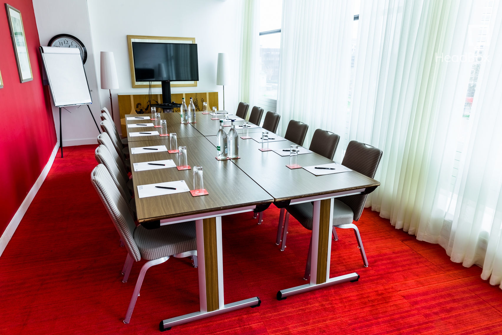 Winteringham Room with conference table, ideal for meetings and workshops in Birmingham.