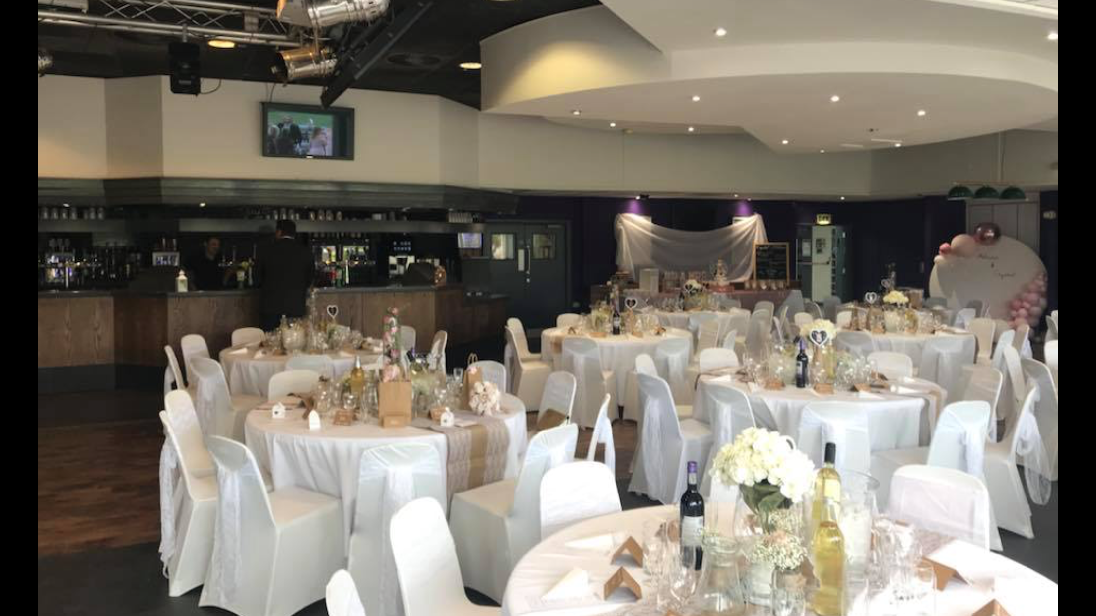 Elegant event space at Reading University for weddings and formal gatherings.