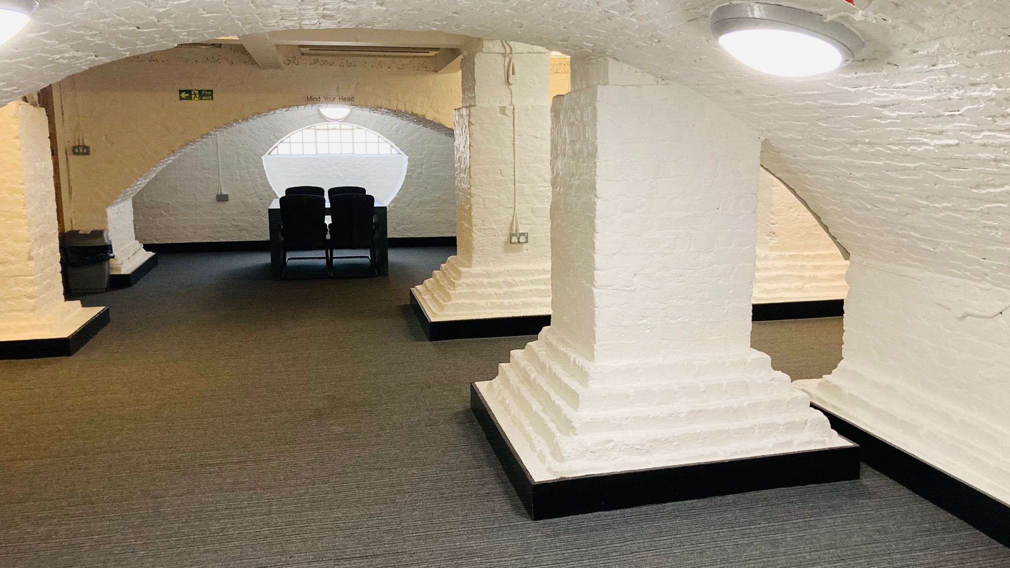 Spacious Crypt venue in St John's Hoxton, perfect for corporate meetings and workshops.