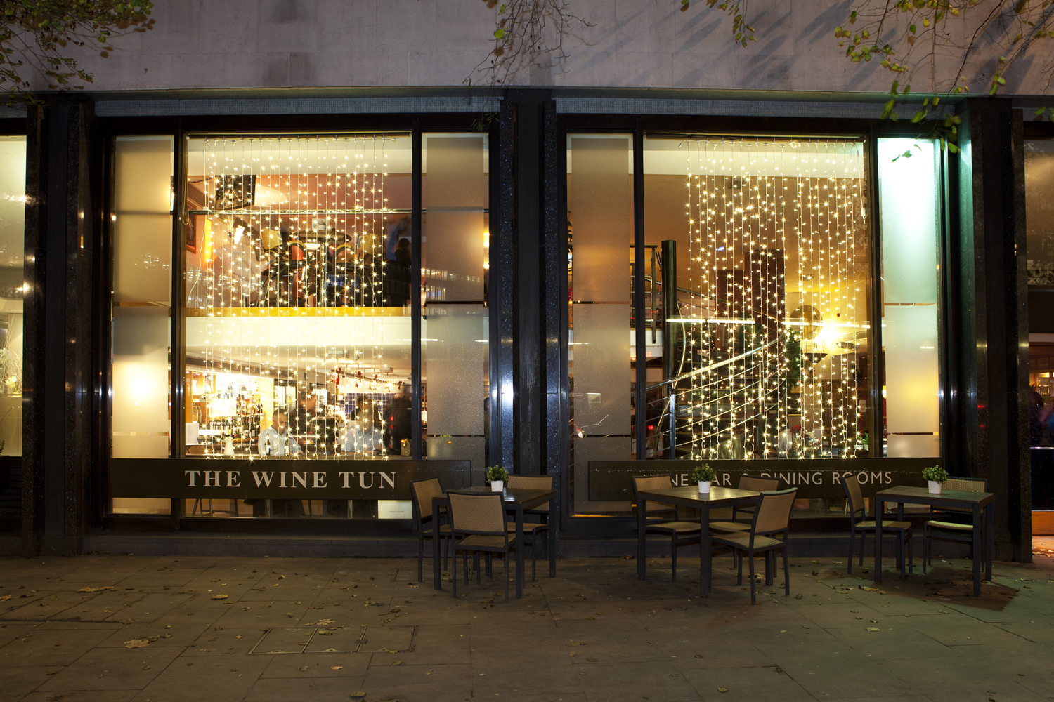 Stylish venue in Wine Tun with inviting exterior for corporate events and gatherings