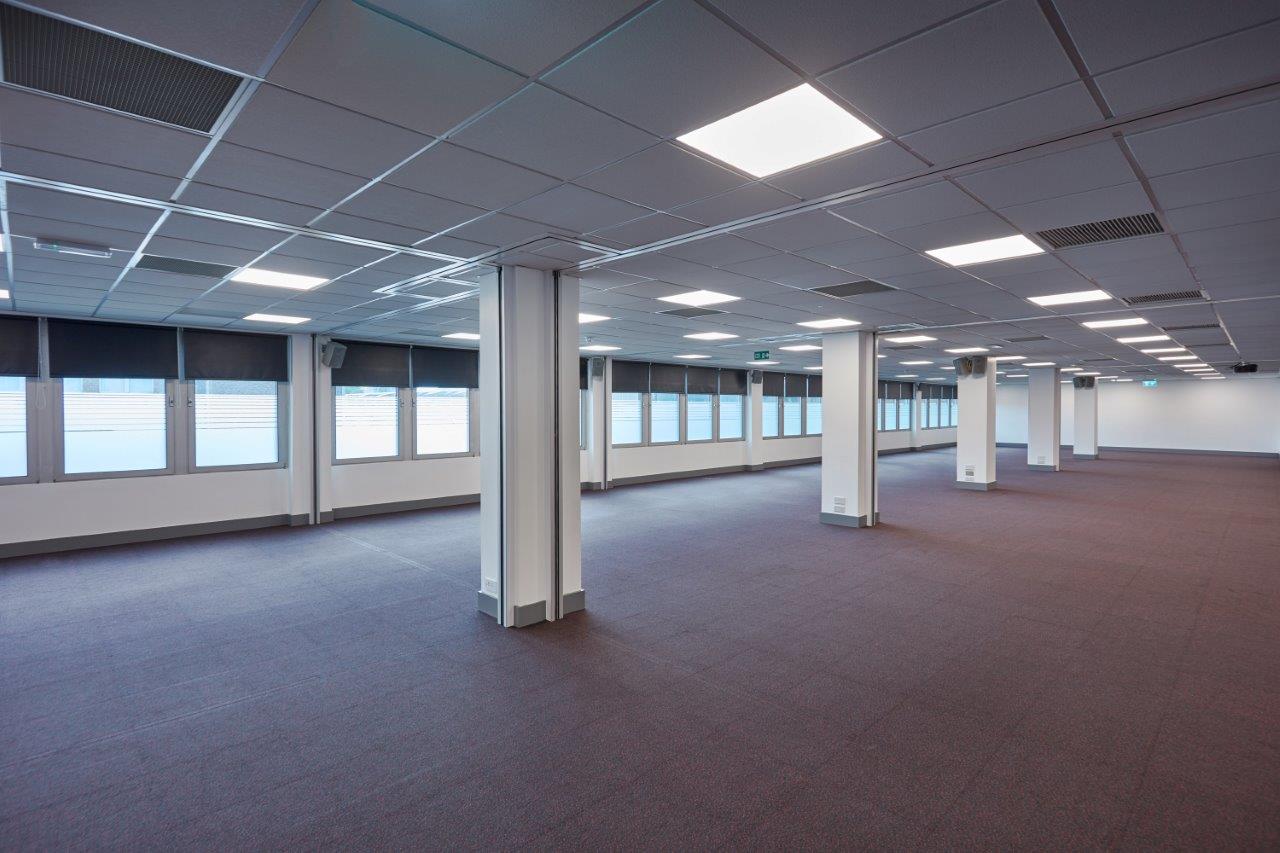 Newgate Suite at The Mermaid London: spacious, well-lit event space for corporate events.