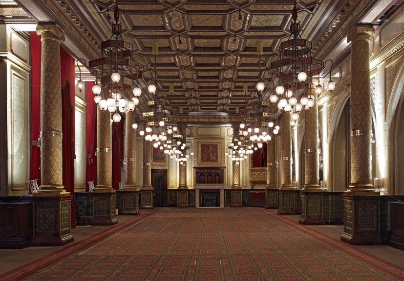 Whitehall Suite at The Royal Horseguards Hotel, elegant event space for banquets and conferences.