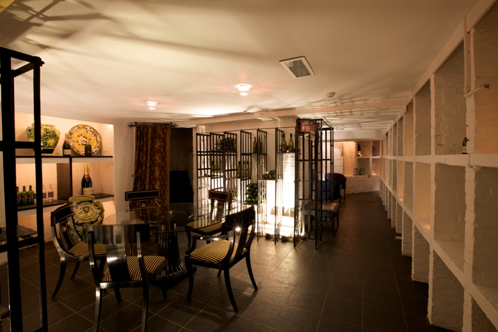 Intimate meeting space at The Cellar, Royal Horseguards Hotel for private events.