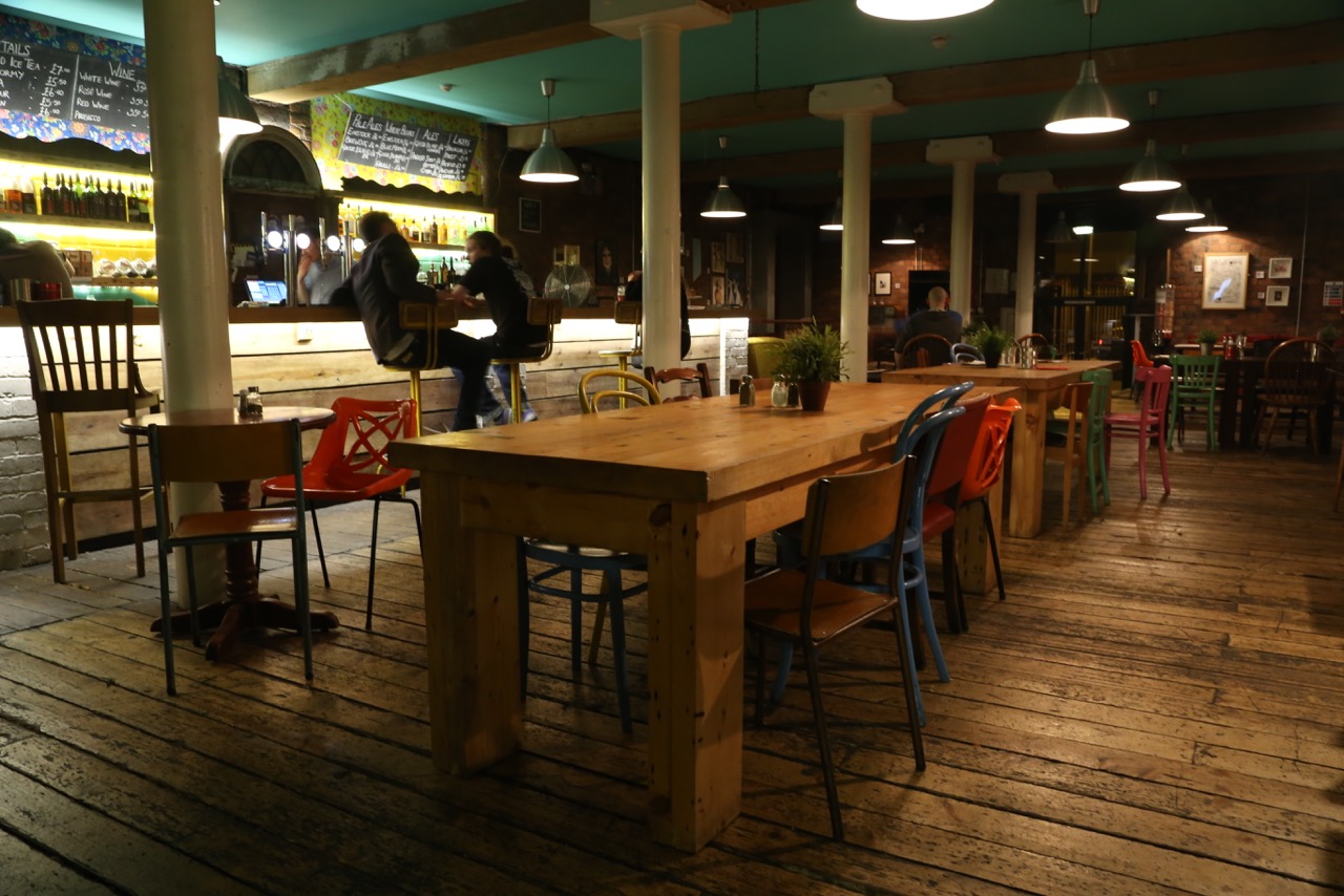 Versatile venue at The Baltic Social, ideal for casual meetings and small events.