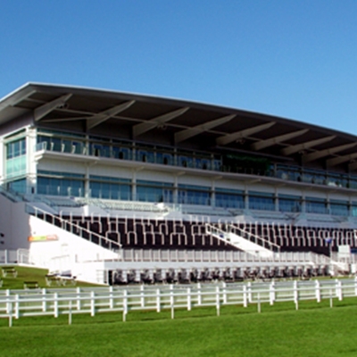 Duchess's Single Box at Epsom Downs: modern venue for corporate events and celebrations.